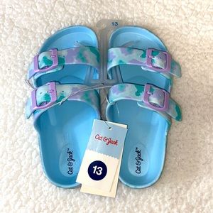 🌞NEW!! Cat & Jack Girls Tie Dye Sandals